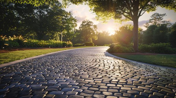 Créez une allée en pavé carrossable éblouissante